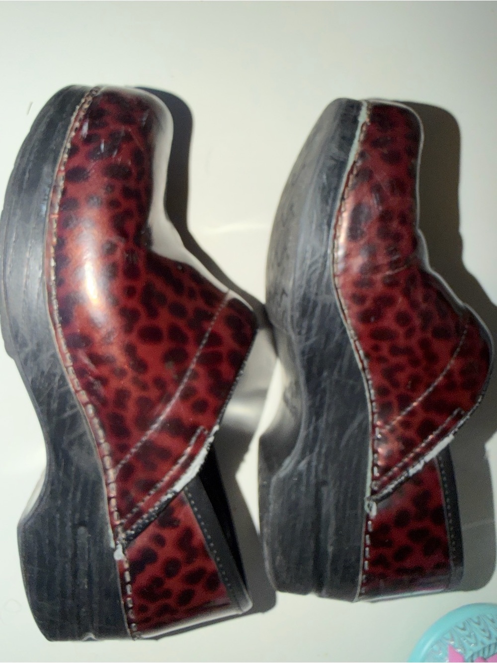 Tortoise shell Dansko women clogs size 37 - Picture 2 of 6